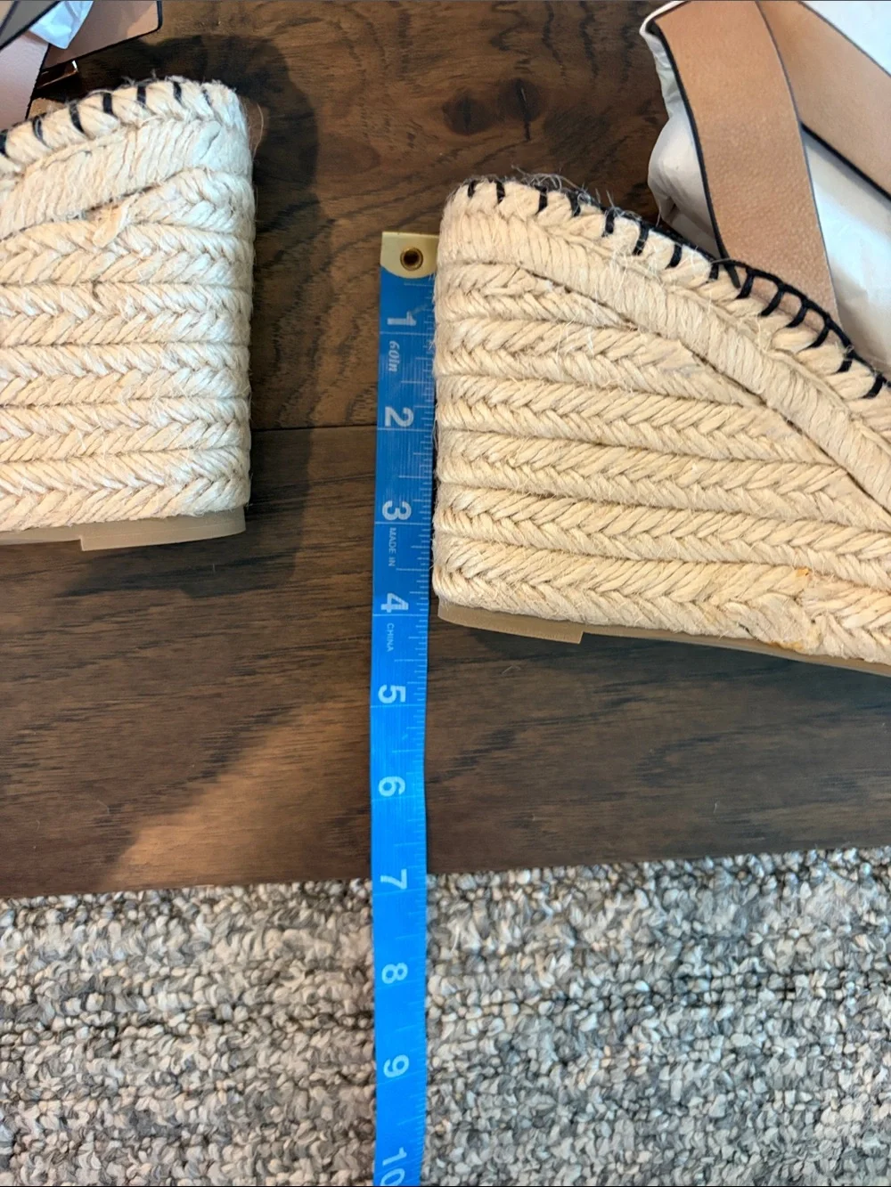 New In Box Kate Spade Felipa Wedge Espadrille Sandals Sz 8